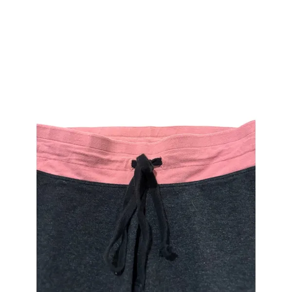 PINK Leggings Victoria's‎ Secret Yoga Small Black Pink Logo Drawstring - Image 3