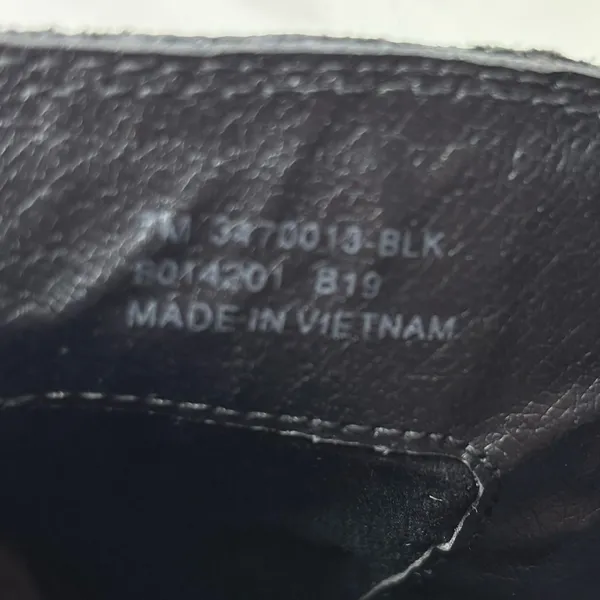 Frye Black Leather Ankle Booties with Zipper‎ Size 7M - Image 13