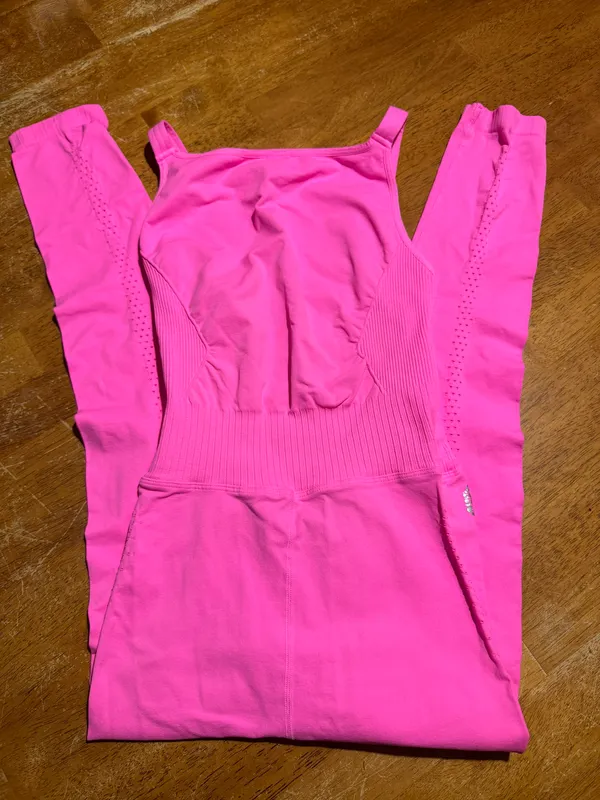 NWOT Good Karma Onesie Hot Pink XS / S FP Movement - Image 3