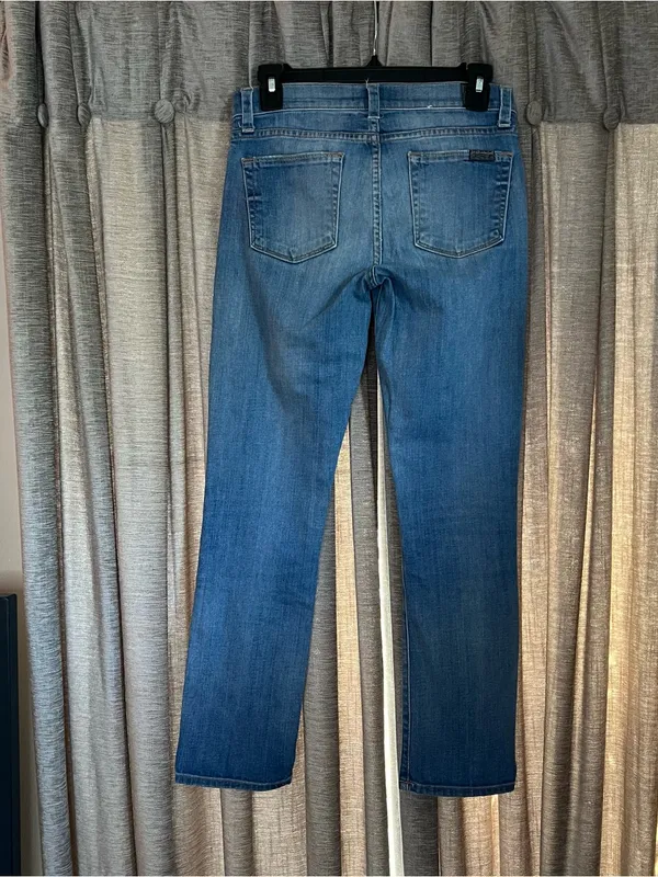 Y2K 7 for All Mankind Classic Mid Wash Women's Jeans Size 25 - Image 9