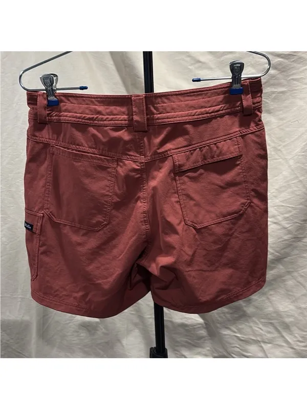 Everyday Women's Cargo Shorts in Rust Brown Size 6 - Image 7