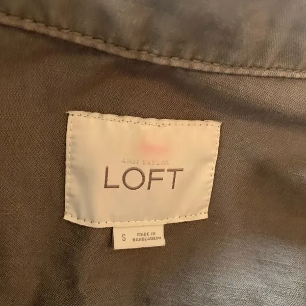 LOFT lightweight jacket size small - Image 5