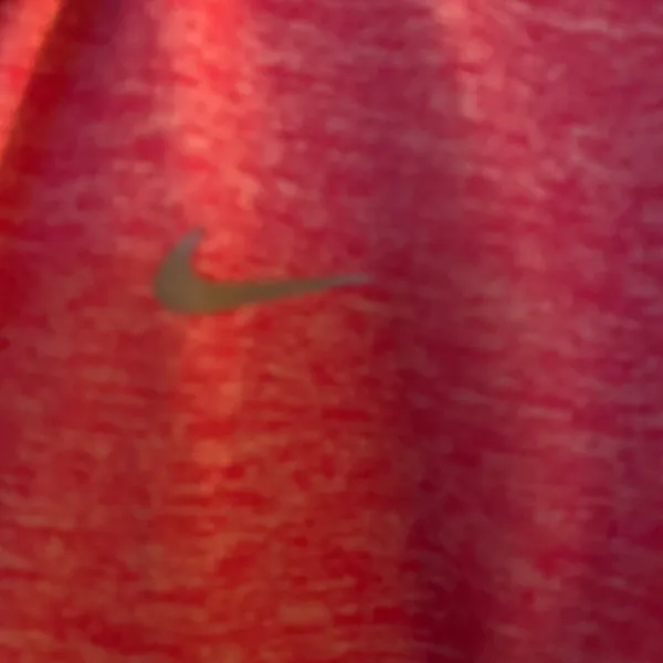 Pink Marled Nike Running Dri-Fit Quarter Zip Activewear Top - Image 7