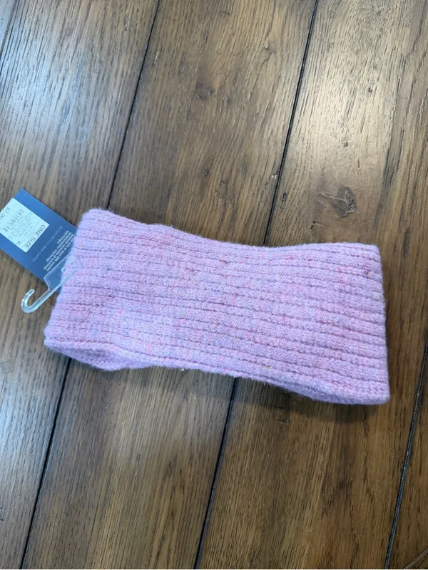 Universal Threads Light Pink Twist Knit Headband - Image 3