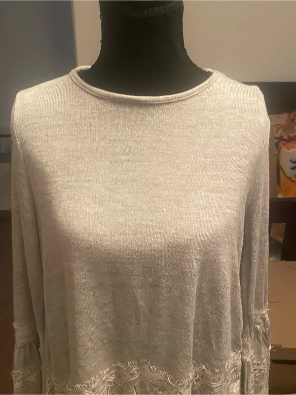 Altar'd State Light Gray Knit Top - Image 14