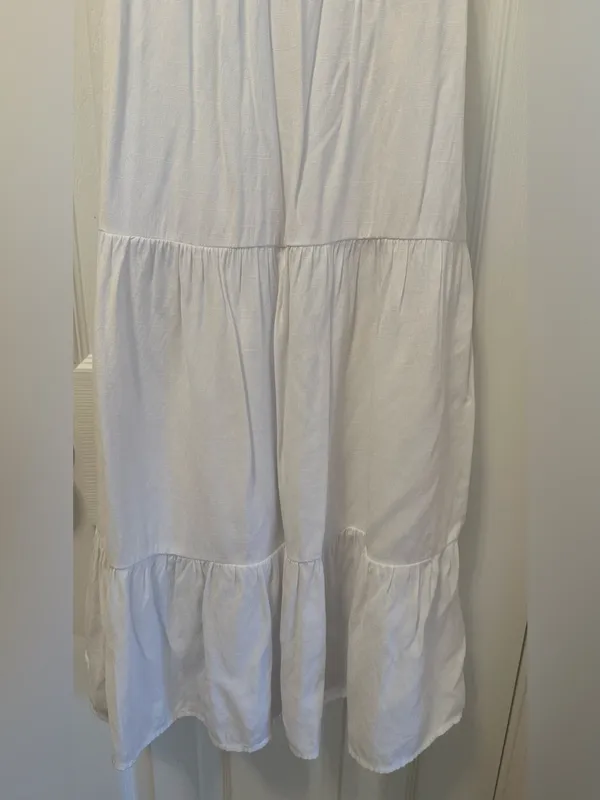 Altar’d State White Puff-Sleeve Maxi Dress - Image 6