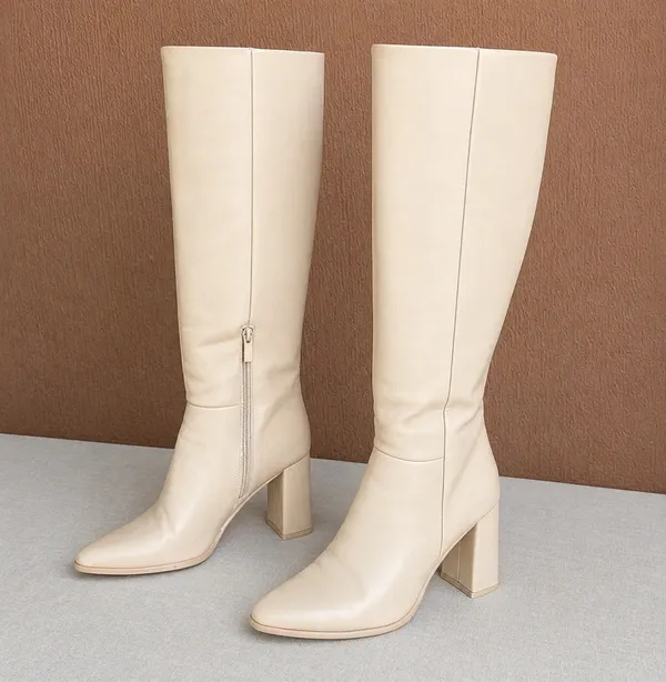 Glamorous Heeled Boot, Size 8 - Image 3