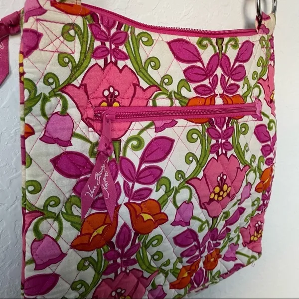 Vera Bradley Hipster Crossbody‎ in Lilli Bell/ Easter Tulips - Image 5