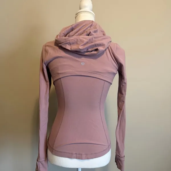 Lululemon Hooded Define Jacket Nulu vintage mauve womens size 4 - Image 10