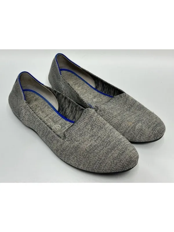Rothy’s the loafer shoes Women’s Size 11.5 Color Taupe Heather Gray Slip On - Image 2
