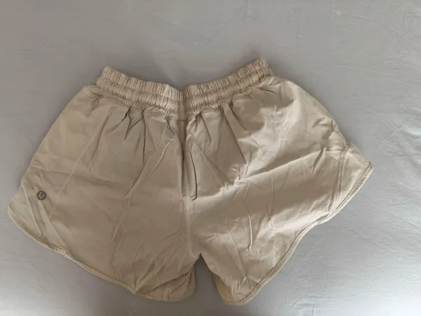 Lululemon White Hotty Hot Shorts - Image 2