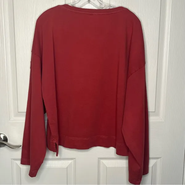 Calia by Carry Underwood Rust Sweatshirt Sz XL Oversized - Image 7