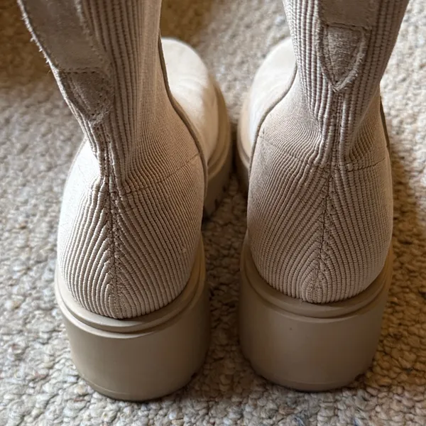 STEVE MADDEN Holley Leather Upper Boots Size 9 - Image 13