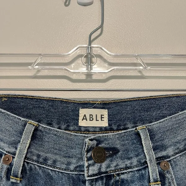 Able The Seam Raw Hem Jean Size‎ 29 Blue - Image 5