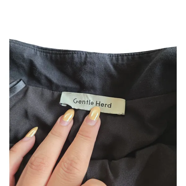 Gentle Herd Black Linen Pants Size: S - Image 6