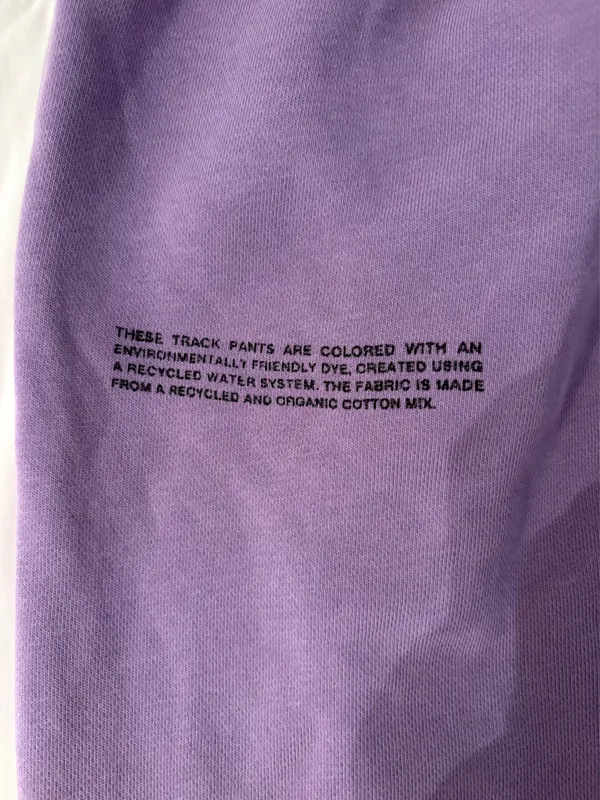 Pangaia sweatpants Purple Size L - Image 3