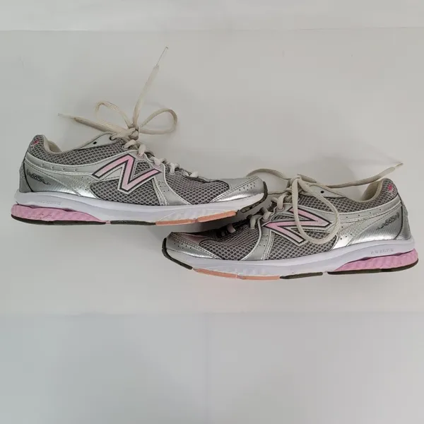 New Balance Womens Susan G Komen WW665KM Size 8 Gray Breast‎ Cancer Sneakers - Image 9