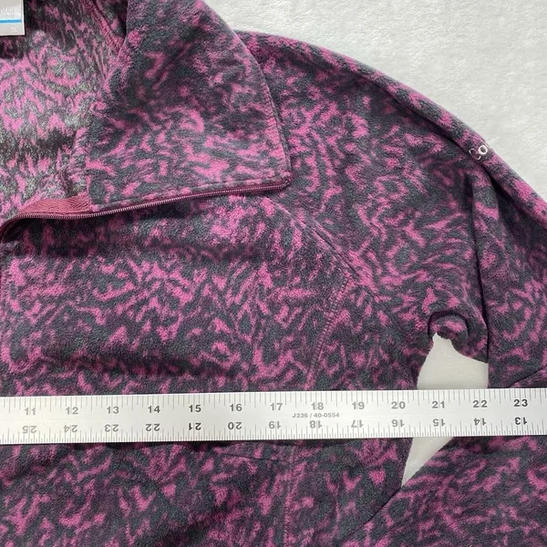 Columbia Sportswear Glacial Fleece Womens XL Arctic Air Lightweight‎ half zip - Image 2