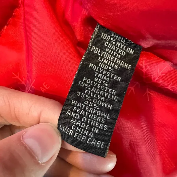 American Eagle Shelter Series Red Winter Jacket Large - Image 3