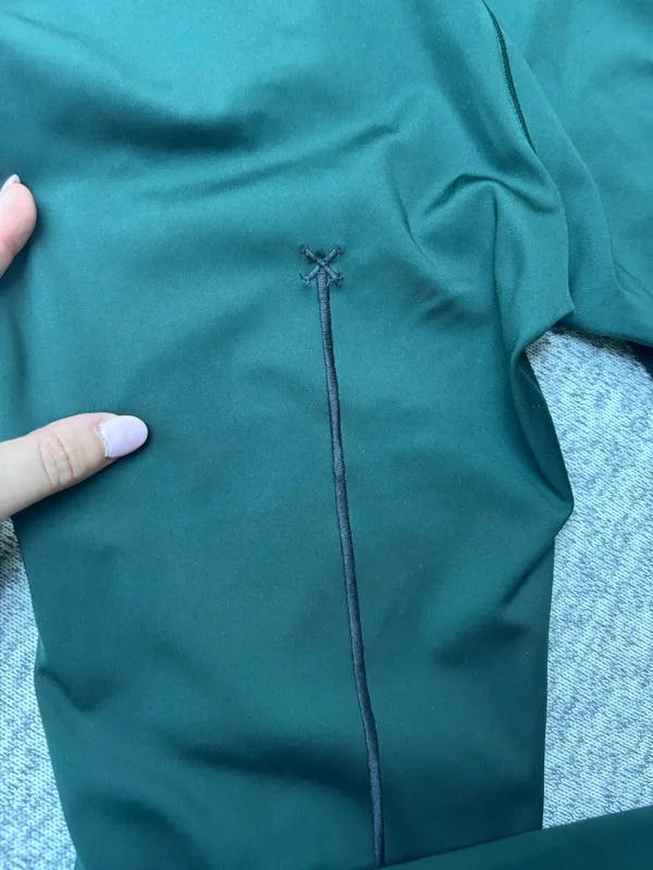 Savage X Fenty Green High-Waisted Athletic Leggings - Image 4