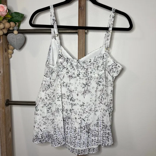 Cabi Style 272 On the Clock Tiered Print Cami Size Medium‎ - Image 5