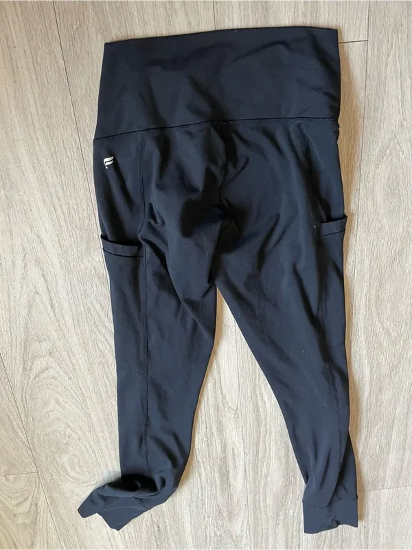 Fabletics Black High-Waist Performance Leggings - Image 2