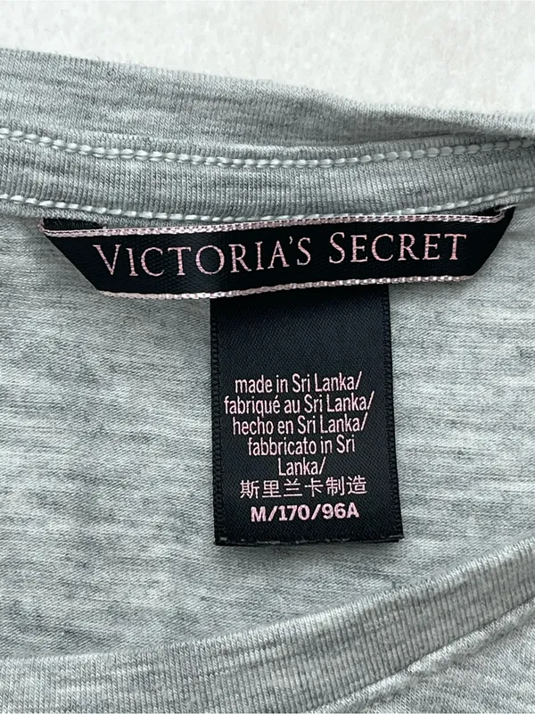 Victoria's Secret Angel Tank Top Womens Medium Gray Sleeveless Open Back Twisted - Image 7