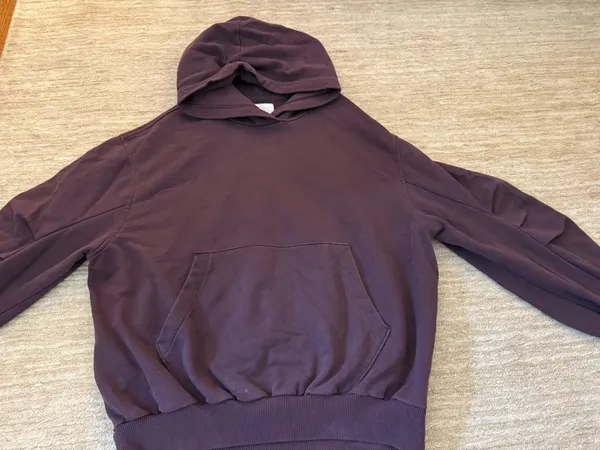 Aerie Jet Setter Hoodie Plum - Image 2