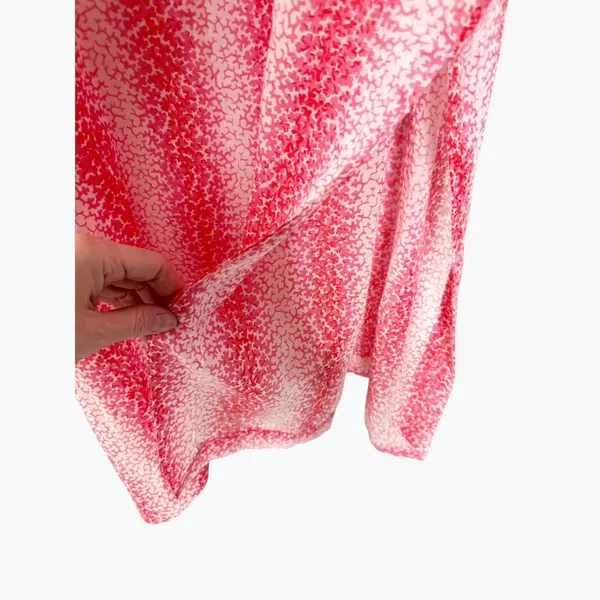 Tuckernuck Speckled Pink Coral Easy Hooded Beach Cover-Up Maxi Dress Size L - Image 6
