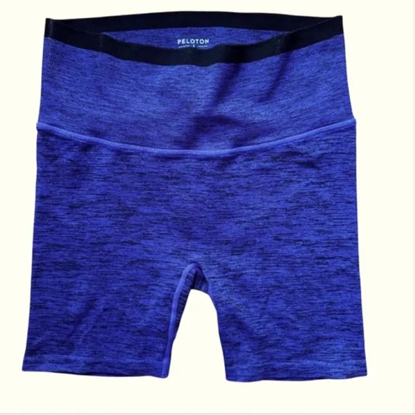 Peloton Purple Bike Shorts Small Seamless Stretch Cycling Yoga Activewear Gym - Image 2