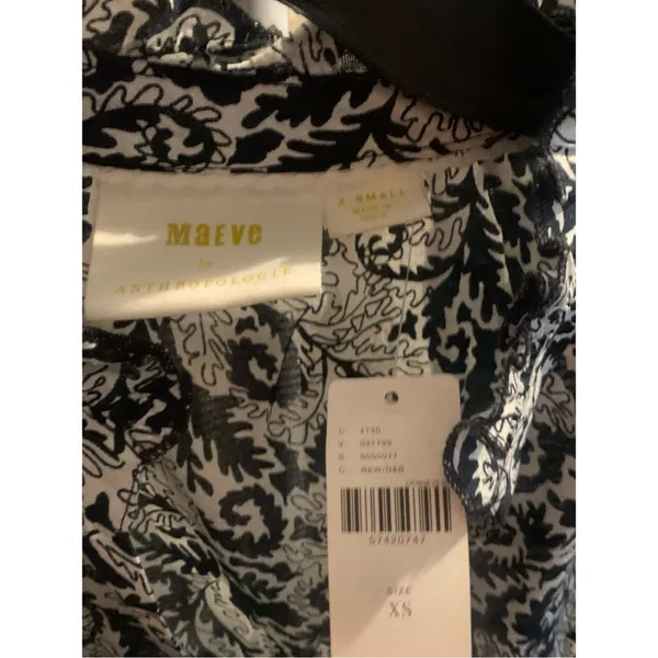 Anthropologie NWT Maeve Marya Tiered Maxi Dress Size XS - Image 10