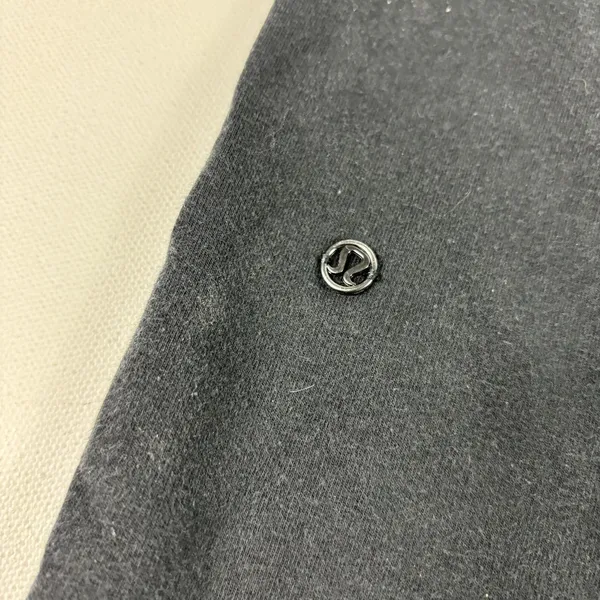 Lululemon Pants Womens 8 Black Jogger Relaxed‎ Fleece Drawstring Zip Pocket - Image 3