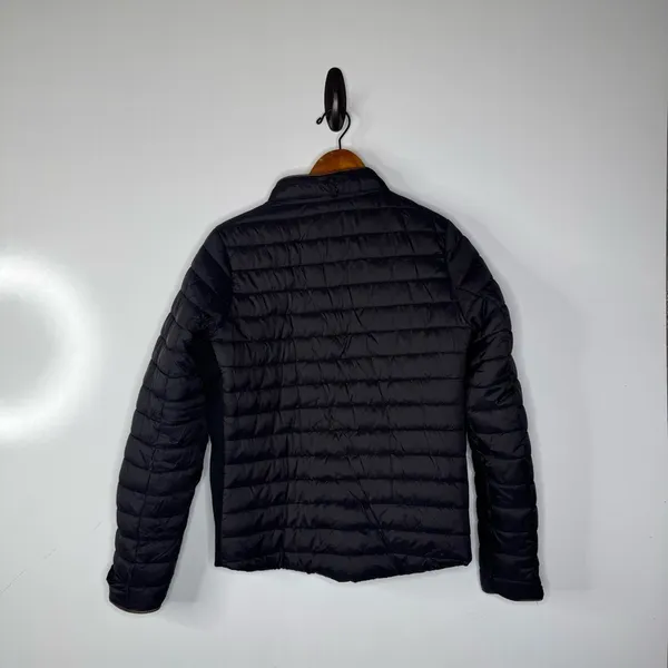 U.S. Polo Assn Channel Side Knit Black Puffer‎ Jacket Size Medium - Image 5