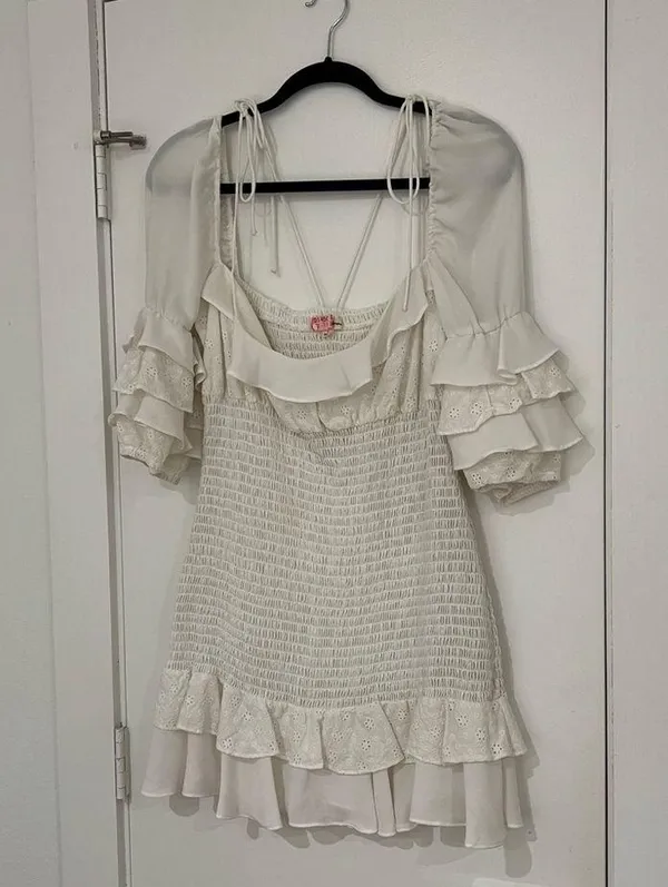 For Love & Lemons Bora Bora Ruffle Dress - Image 3