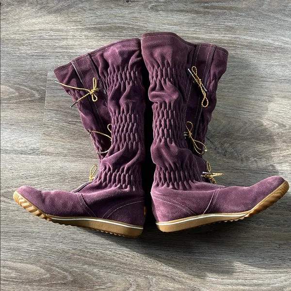 Sorel Forenzy Water Resistant Suede & Wool Lined Winter Boots Size 6 - Image 7