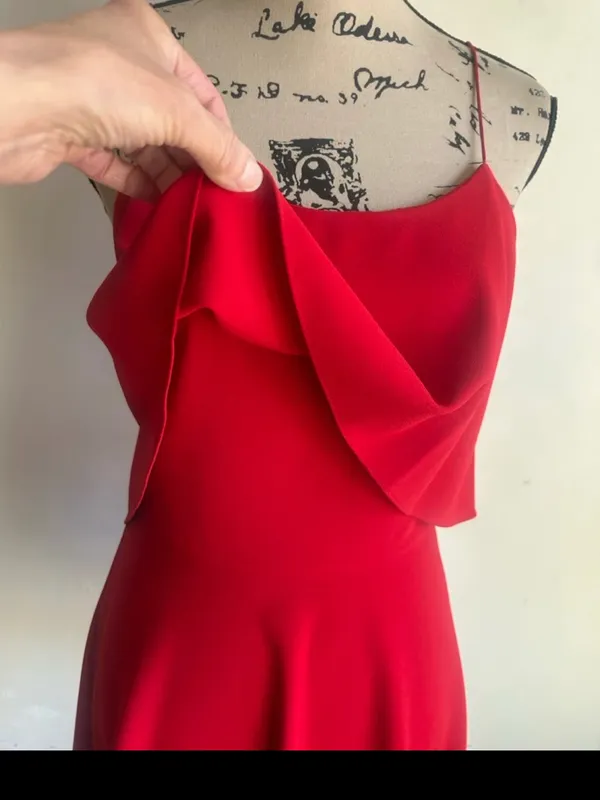 Alice + Olivia Kipp Mini Red Dress Size 4 - Image 6