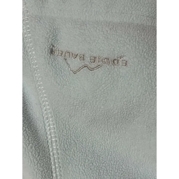 Eddie Bauer 365 Polartec windcutter fleece‎ Vest womens sz L Blue Green Gray - Image 12