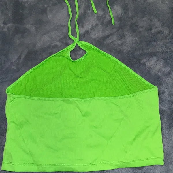 Zara Green Halter Top - Image 2