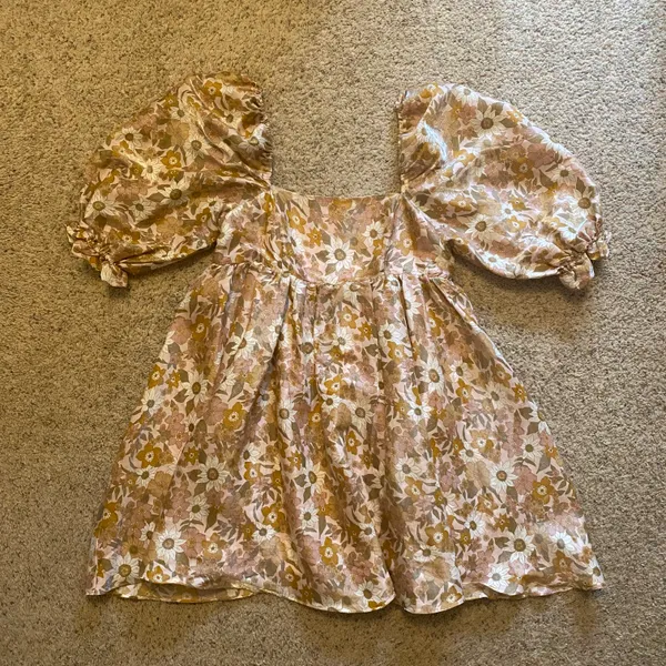 Storia ‼️ Floral Puff Sleeve Babydoll Dress‼️ - Image 3