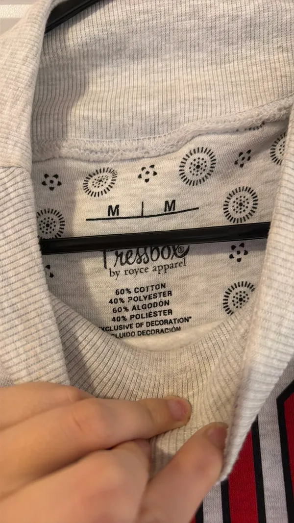 UGA mockneck Gray Size M - Image 3