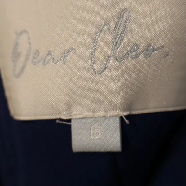 Dear Cleo Avery Bridesmaid Dress Gown‎ Womens Size 6 Blue Formal Wedding Event - Image 7