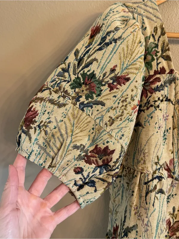 In Bloom Tapestry‎ Tiered Square-Neck Dress - Image 3