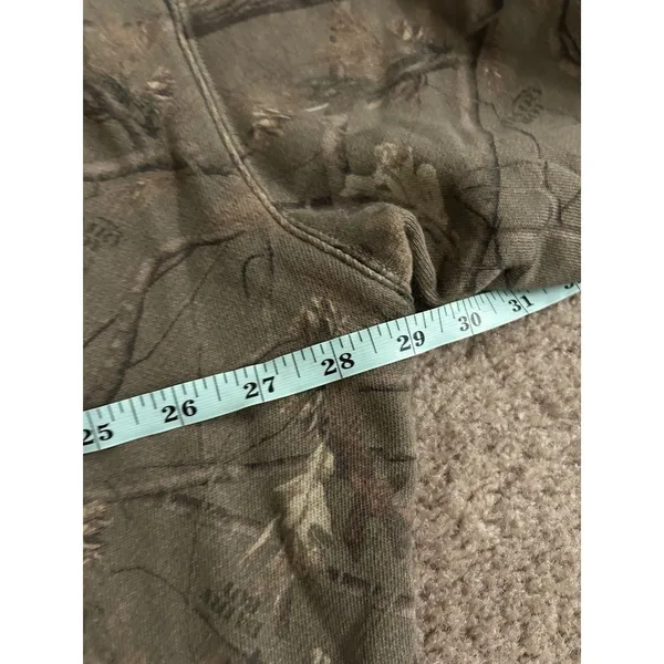 Dairy Boy The Boyfriend Hoodie Evergreen Camo/Pink Appliqué Women's Size Large - Image 10