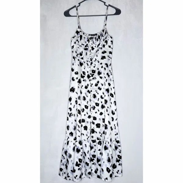 Zara Animal Print Midi Dress - Image 3