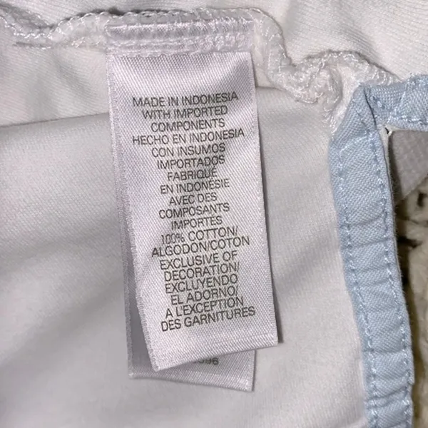Liz Claiborne vintage white polo top size 2X - Image 6