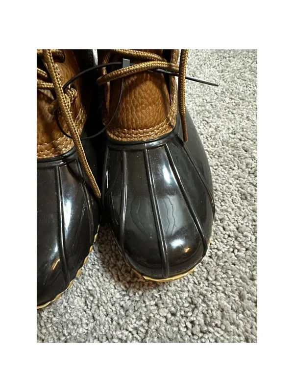 JBU Brown & Black Waterproof Winter & Rain Boots Size 6 - Image 5