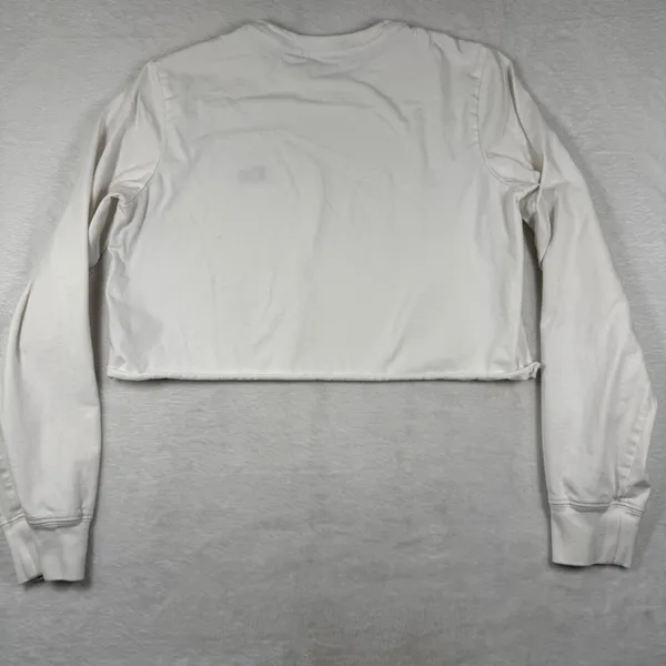 Kith Womens Embroidered Logo Cotton Crew‎ Neck T-Shirt White KHW3265 Size S - Image 10
