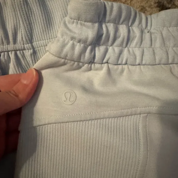Lululemon Light Blue Jogger Pants - Image 5