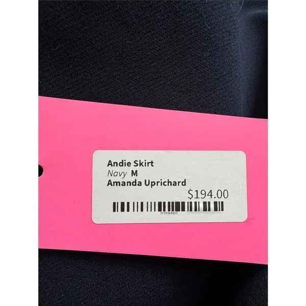 Amanda Uprichard - Andie Skirt - Navy Nwt M - Image 4