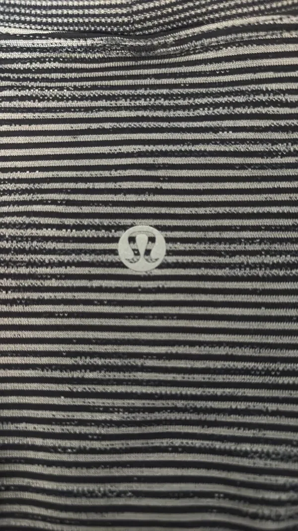 Lululemon Swiftly Relaxed Long Sleeve Shirt- Chroma Striped Black - Image 3